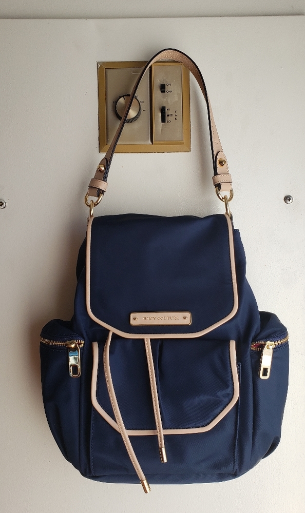 Juicy Couture Grove Nylon/Leather Rucksack